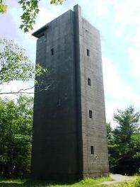 Picture of observation tower at Fort Baldwin, Phippsburg, Maine.