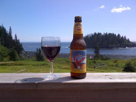 Touch Decisions - Wine or Beer on the Maine Coast