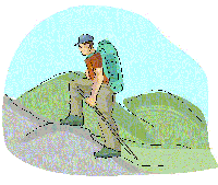 Man Hiking