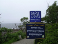 Baily Island Giant Stairs Trail Entrance